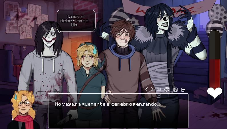 CreepyDates gameplay screenshot 2